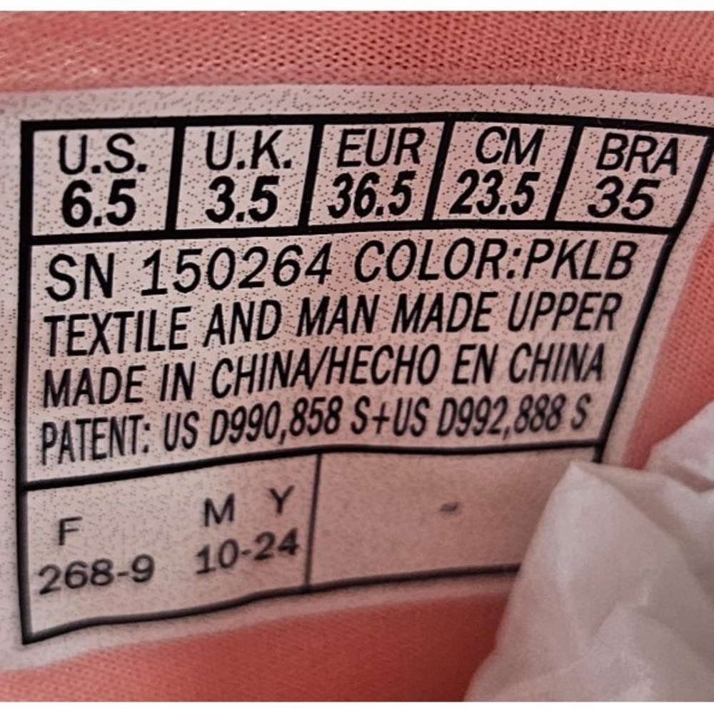 Skechers‎ Go Walk Now Khloe Hands Free Slip-ins 125643 Pink White Women Size 6.5 - Picture 9 of 11